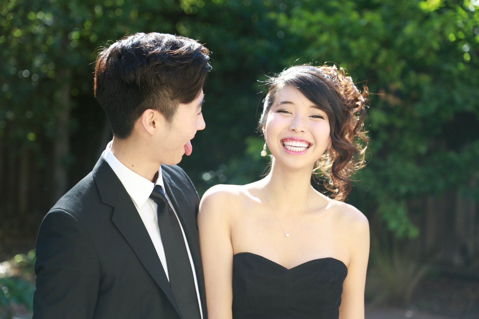 ally gong senior prom cute asian couple girl guy korean - Ally Gong